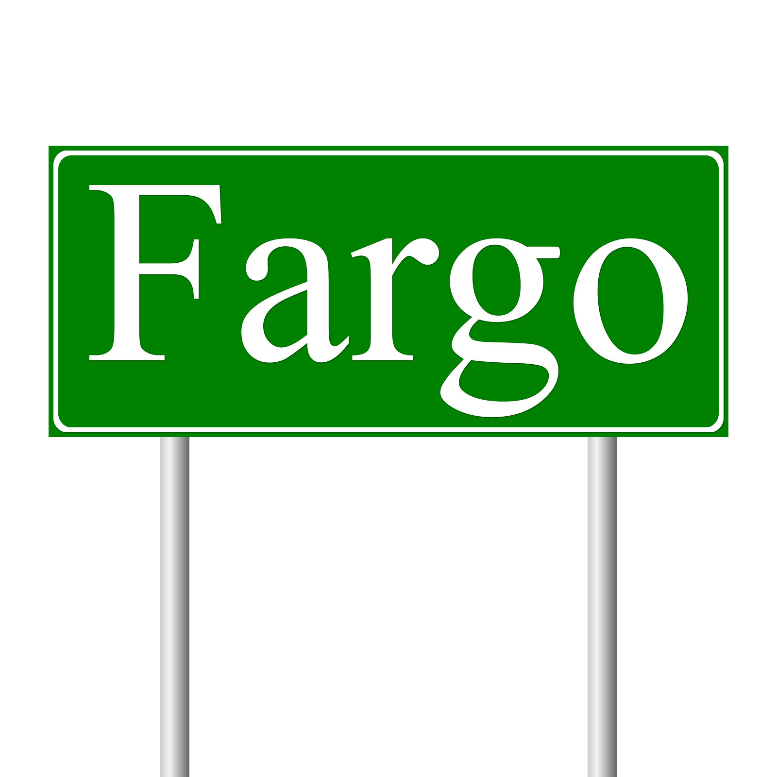 bigstock-Fargo-green-road-sign-28299044